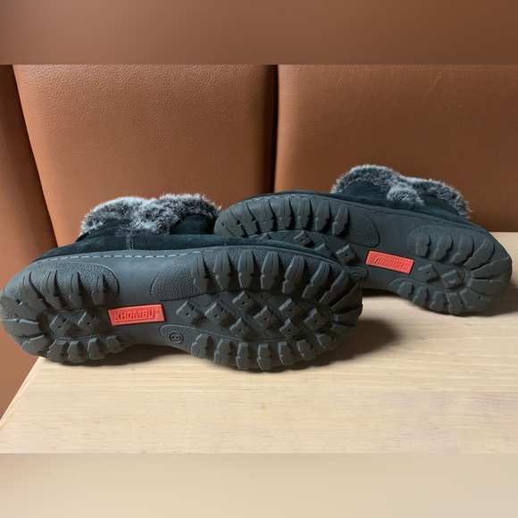 Khombu “LISA” size 8M Black low ankle booties VGUC - Picture 6 of 9